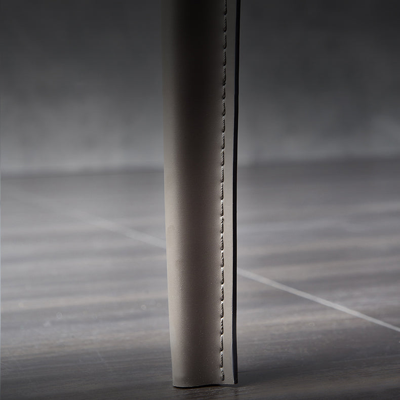 Scandinavian Style Solid Back Chair for Home Use Metal Dining Room Chairs Clearhalo ' kitchen&dining_furn' 'Dining Chairs' 'Dining Tables & Seating' 'dining_chair' 'furn' 'furn_dining_chair' 'Furniture' 'furniture_dining_chair' 'Kitchen & Dining Furniture' 'kitchen' 3564895