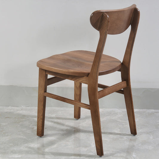 Contemporary Solid Wooden Chair Open Back Side Armless Chair for Dining Room Clearhalo ' kitchen&dining_furn' 'Dining Chairs' 'Dining Tables & Seating' 'dining_chair' 'furn' 'furn_dining_chair' 'Furniture' 'furniture_dining_chair' 'Kitchen & Dining Furniture' 'kitchen' 3564905