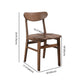 Contemporary Solid Wooden Chair Open Back Side Armless Chair for Dining Room Clearhalo ' kitchen&dining_furn' 'Dining Chairs' 'Dining Tables & Seating' 'dining_chair' 'furn' 'furn_dining_chair' 'Furniture' 'furniture_dining_chair' 'Kitchen & Dining Furniture' 'kitchen' 3564918