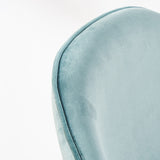 Metal Scandinavian Restaurant Side Chair Matte Finish Wingback Dining Chair Clearhalo ' kitchen&dining_furn' 'Dining Chairs' 'Dining Tables & Seating' 'dining_chair' 'furn' 'furn_dining_chair' 'Furniture' 'furniture_dining_chair' 'Kitchen & Dining Furniture' 'kitchen' 3564934