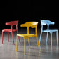 Contemporary Side Chair Stacking Dining Colorful Plastic Armless Chairs for Dining Room Clearhalo ' kitchen&dining_furn' 'Dining Chairs' 'Dining Tables & Seating' 'dining_chair' 'furn' 'furn_dining_chair' 'Furniture' 'furniture_dining_chair' 'Kitchen & Dining Furniture' 'kitchen' 3565003