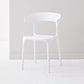 Contemporary Side Chair Stacking Dining Colorful Plastic Armless Chairs for Dining Room White 1 Piece Clearhalo ' kitchen&dining_furn' 'Dining Chairs' 'Dining Tables & Seating' 'dining_chair' 'furn' 'furn_dining_chair' 'Furniture' 'furniture_dining_chair' 'Kitchen & Dining Furniture' 'kitchen' 3565029