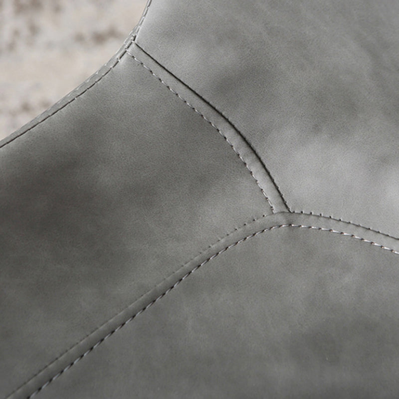 Modern Style Faux Leather Chair 20'' Wide Parsons Dining Chair for Home Use Clearhalo ' kitchen&dining_furn' 'Dining Chairs' 'Dining Tables & Seating' 'dining_chair' 'furn' 'furn_dining_chair' 'Furniture' 'furniture_dining_chair' 'Kitchen & Dining Furniture' 'kitchen' 3565177