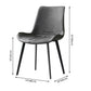Modern Style PU Leather Dining Chair 18'' Wide Parsons Chair for Home Use Clearhalo ' kitchen&dining_furn' 'Dining Chairs' 'Dining Tables & Seating' 'dining_chair' 'furn' 'furn_dining_chair' 'Furniture' 'furniture_dining_chair' 'Kitchen & Dining Furniture' 'kitchen' 3565240