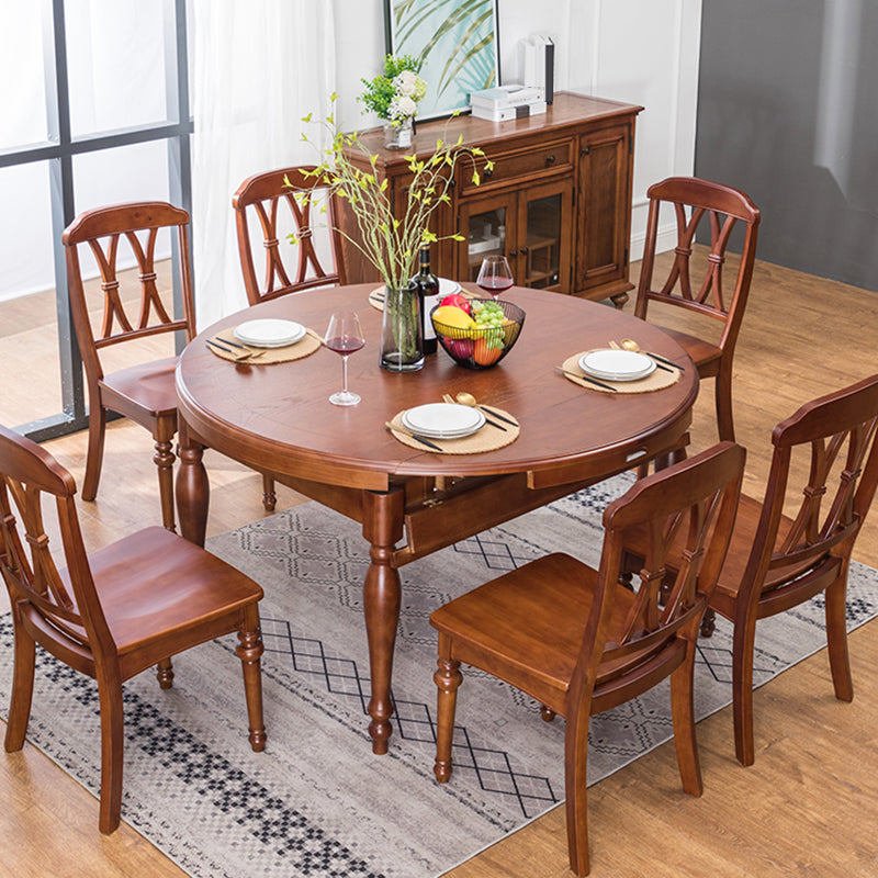 Traditional Wooden Dining Chair 35''H Cross Back Side Chair with 4 Legs for Restaurant Clearhalo ' kitchen&dining_furn' 'Dining Chairs' 'Dining Tables & Seating' 'dining_chair' 'furn' 'furn_dining_chair' 'Furniture' 'furniture_dining_chair' 'Kitchen & Dining Furniture' 'kitchen' 3565249