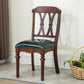 Traditional Wooden Dining Chair 35''H Cross Back Side Chair with 4 Legs for Restaurant Blackish Green 1 Piece Clearhalo ' kitchen&dining_furn' 'Dining Chairs' 'Dining Tables & Seating' 'dining_chair' 'furn' 'furn_dining_chair' 'Furniture' 'furniture_dining_chair' 'Kitchen & Dining Furniture' 'kitchen' 3565251