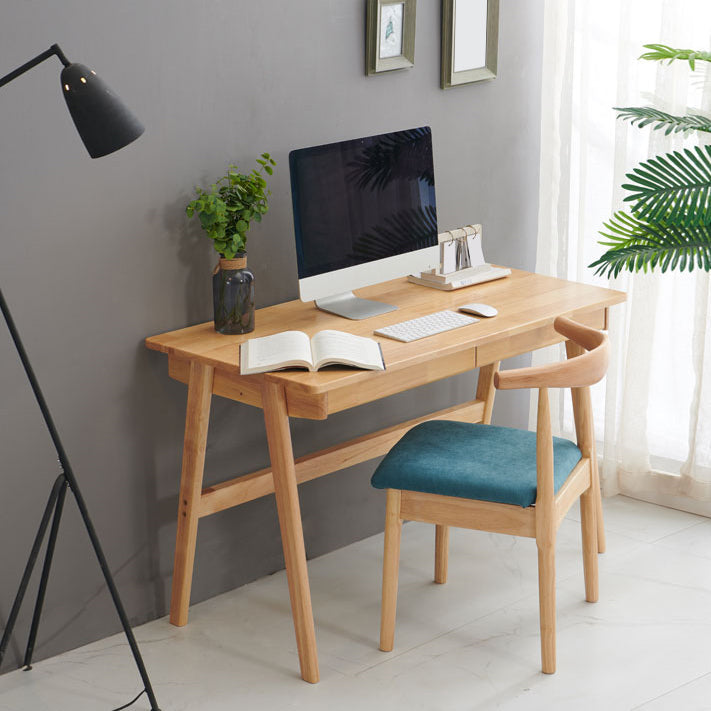 Scandinavian Dining Chair Open Back Side Chair with 4 Wood Legs for Home Use Clearhalo ' kitchen&dining_furn' 'Dining Chairs' 'Dining Tables & Seating' 'dining_chair' 'furn' 'furn_dining_chair' 'Furniture' 'furniture_dining_chair' 'Kitchen & Dining Furniture' 'kitchen' 3565266