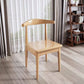 Scandinavian Dining Chair Open Back Side Chair with 4 Wood Legs for Home Use Brown 1 Piece Natural Wood Clearhalo ' kitchen&dining_furn' 'Dining Chairs' 'Dining Tables & Seating' 'dining_chair' 'furn' 'furn_dining_chair' 'Furniture' 'furniture_dining_chair' 'Kitchen & Dining Furniture' 'kitchen' 3565293