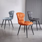 Nordic Style Metal Armless Dining Chairs Leather Upholstered Side Chair for Home Use Clearhalo ' kitchen&dining_furn' 'Dining Chairs' 'Dining Tables & Seating' 'dining_chair' 'furn' 'furn_dining_chair' 'Furniture' 'furniture_dining_chair' 'Kitchen & Dining Furniture' 'kitchen' 3565315