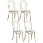 Solid Wood Traditional Dining Room Chairs Matte Finish Windsor Back Side Chairs Gloss White 4 Piece Set Clearhalo ' kitchen&dining_furn' 'Dining Chairs' 'Dining Tables & Seating' 'dining_chair' 'furn' 'furn_dining_chair' 'Furniture' 'furniture_dining_chair' 'Kitchen & Dining Furniture' 'kitchen' 3565418