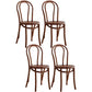 Solid Wood Traditional Dining Room Chairs Matte Finish Windsor Back Side Chairs Walnut 4 Piece Set Clearhalo ' kitchen&dining_furn' 'Dining Chairs' 'Dining Tables & Seating' 'dining_chair' 'furn' 'furn_dining_chair' 'Furniture' 'furniture_dining_chair' 'Kitchen & Dining Furniture' 'kitchen' 3565439