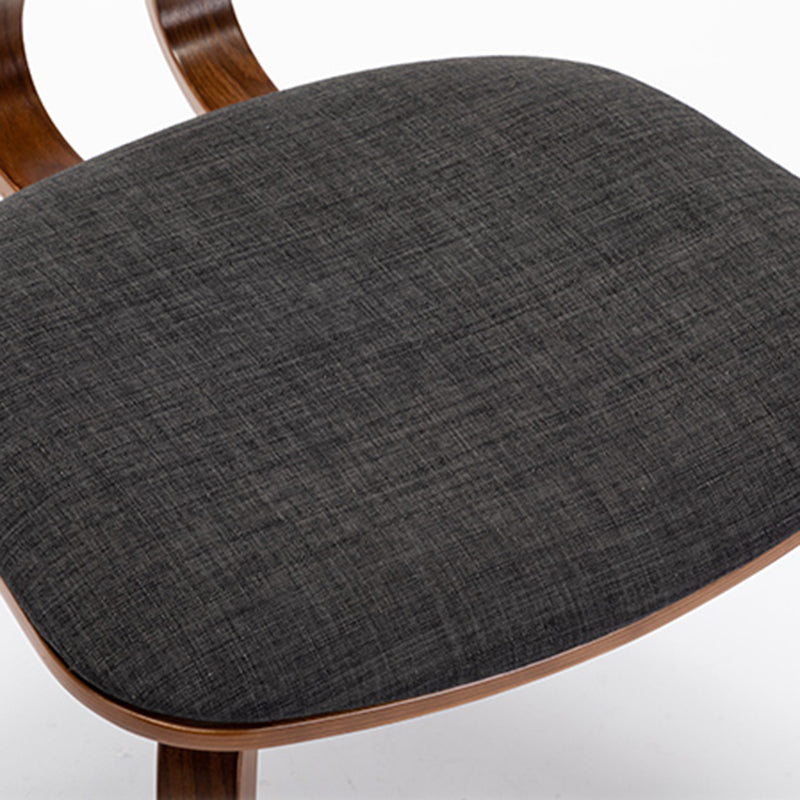 Contemporary Home Side Chair Open Back Upholstered Wood Dining Room Chair Clearhalo ' kitchen&dining_furn' 'Dining Chairs' 'Dining Tables & Seating' 'dining_chair' 'furn' 'furn_dining_chair' 'Furniture' 'furniture_dining_chair' 'Kitchen & Dining Furniture' 'kitchen' 3565516