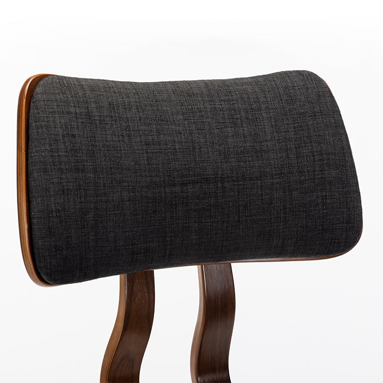 Contemporary Home Side Chair Open Back Upholstered Wood Dining Room Chair Clearhalo ' kitchen&dining_furn' 'Dining Chairs' 'Dining Tables & Seating' 'dining_chair' 'furn' 'furn_dining_chair' 'Furniture' 'furniture_dining_chair' 'Kitchen & Dining Furniture' 'kitchen' 3565519