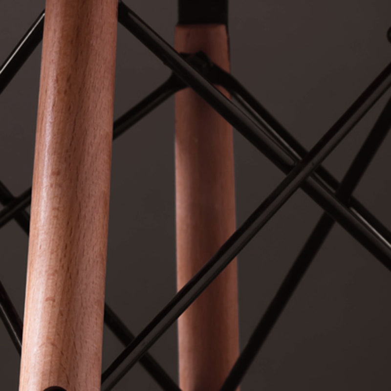 Modern Style Plastic Dining Chair Home Side Solid Back Chair for Kitchen Clearhalo ' kitchen&dining_furn' 'Dining Chairs' 'Dining Tables & Seating' 'dining_chair' 'Furniture' 'furniture_dining_chair' 'Kitchen & Dining Furniture' 'kitchen' 3565564