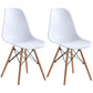 Modern Style Plastic Dining Chair Home Side Solid Back Chair for Kitchen White Set of 2 Clearhalo ' kitchen&dining_furn' 'Dining Chairs' 'Dining Tables & Seating' 'dining_chair' 'Furniture' 'furniture_dining_chair' 'Kitchen & Dining Furniture' 'kitchen' 3565575