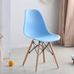 Modern Style Plastic Dining Chair Home Side Solid Back Chair for Kitchen Sky Blue 1 Piece Clearhalo ' kitchen&dining_furn' 'Dining Chairs' 'Dining Tables & Seating' 'dining_chair' 'Furniture' 'furniture_dining_chair' 'Kitchen & Dining Furniture' 'kitchen' 3565577