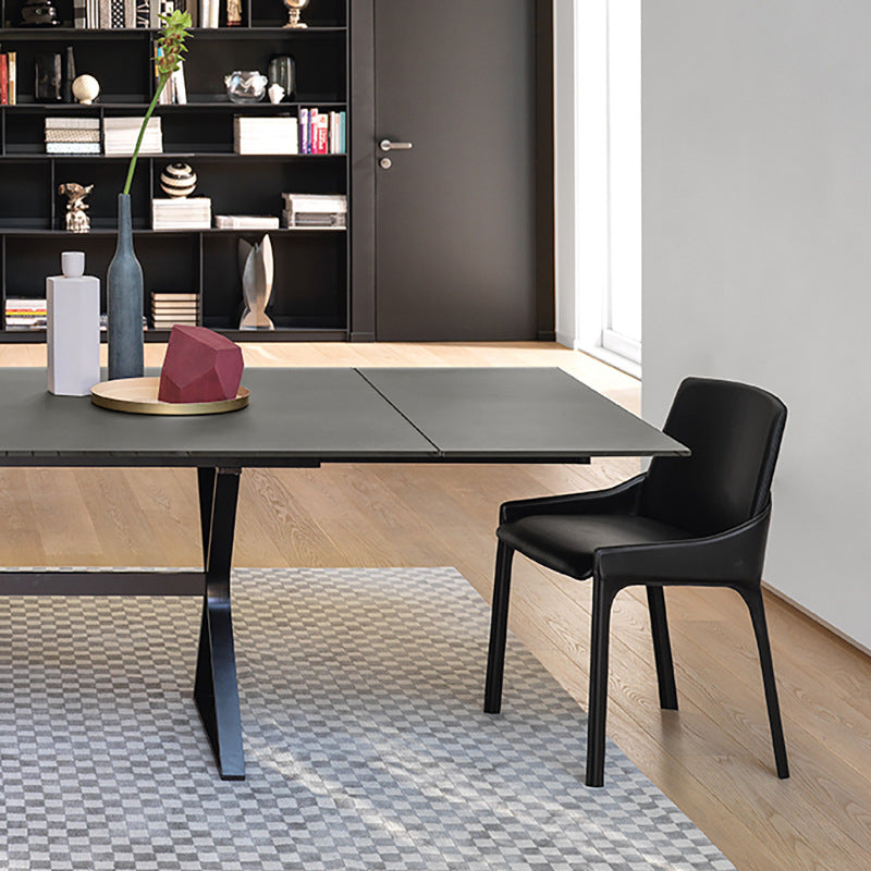 Modern Metal Dining Chair 20'' Wide Parsons Dining Side Chair for Kitchen Clearhalo ' kitchen&dining_furn' 'Dining Chairs' 'Dining Tables & Seating' 'dining_chair' 'furn' 'furn_dining_chair' 'Furniture' 'furniture_dining_chair' 'Kitchen & Dining Furniture' 'kitchen' 3565650