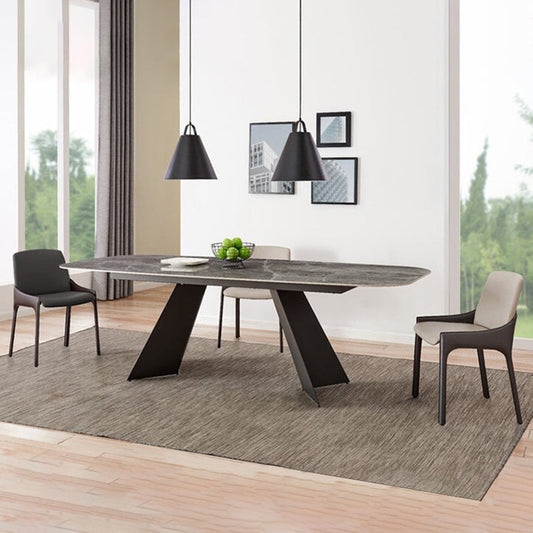 Modern Metal Dining Chair 20'' Wide Parsons Dining Side Chair for Kitchen Clearhalo ' kitchen&dining_furn' 'Dining Chairs' 'Dining Tables & Seating' 'dining_chair' 'furn' 'furn_dining_chair' 'Furniture' 'furniture_dining_chair' 'Kitchen & Dining Furniture' 'kitchen' 3565657