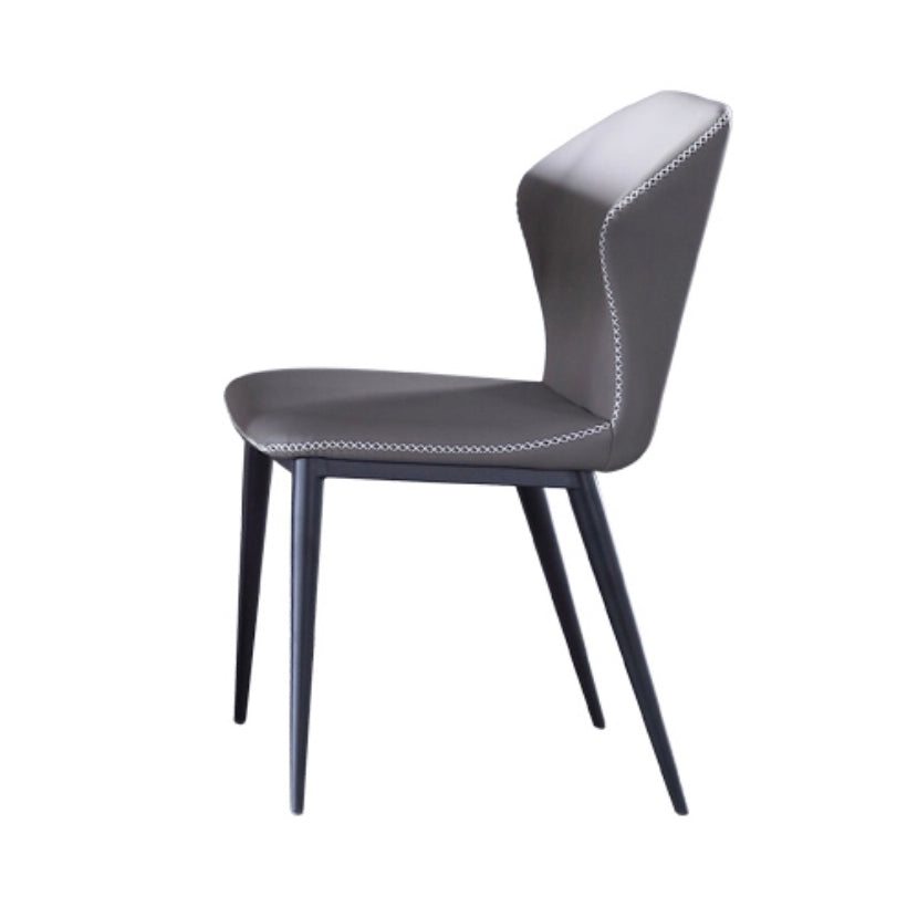 Contemporary Sintered Stone Top Dining Furniture 4 Black Legs Table Collapsible for Kitchen Clearhalo 'Dining Room Sets' 'Dining Tables & Seating' 'dining_room_set' 'furn' 'furn_dining_room_set' 'Furniture' 'furniture_dining_room_set' 'Kitchen & Dining Furniture' 'kitchen&dining_furn' 'kitchen' 3565705