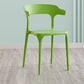 Modern Contemporary Plastic Side Chairs Multicolor Open Back Dining Chairs Green 1 Piece Clearhalo ' kitchen&dining_furn' 'Dining Chairs' 'Dining Tables & Seating' 'dining_chair' 'furn' 'furn_dining_chair' 'Furniture' 'furniture_dining_chair' 'Kitchen & Dining Furniture' 'kitchen' 3573703