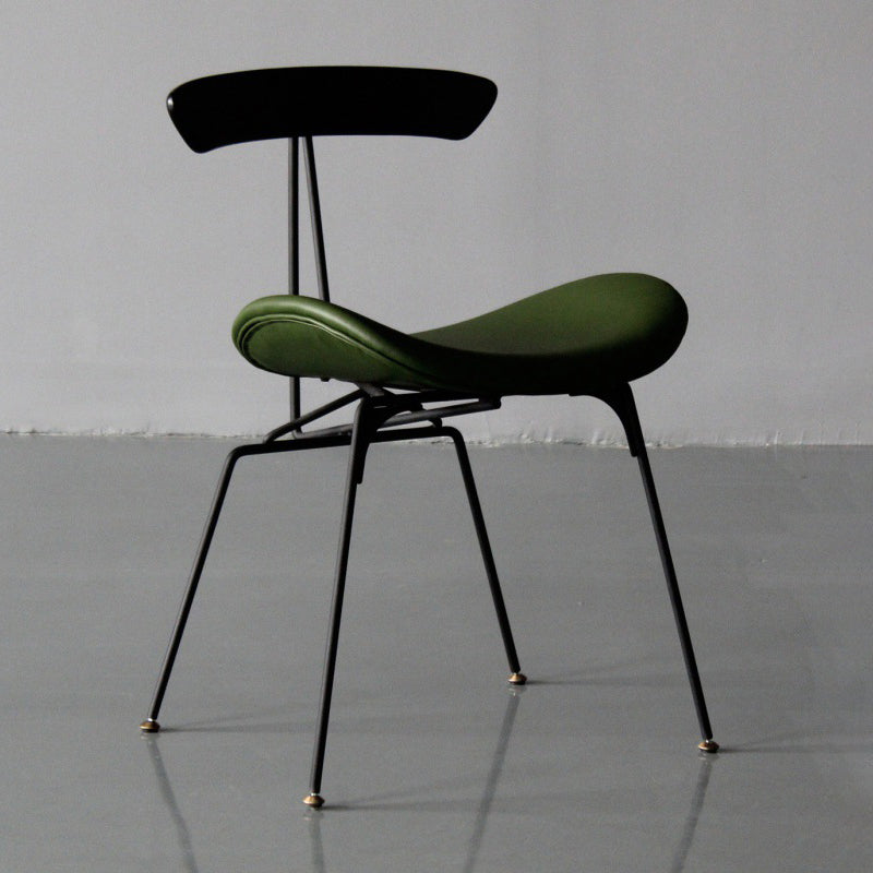 Contemporary Metal Kitchen Dining Rooms Chair Open Back Side Chairs Sets Clearhalo ' kitchen&dining_furn' 'Dining Chairs' 'Dining Tables & Seating' 'dining_chair' 'furn' 'furn_dining_chair' 'Furniture' 'furniture_dining_chair' 'Kitchen & Dining Furniture' 'kitchen' 3573722