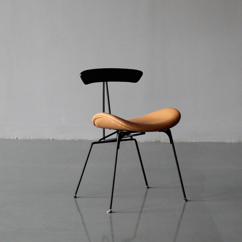 Contemporary Metal Kitchen Dining Rooms Chair Open Back Side Chairs Sets Clearhalo ' kitchen&dining_furn' 'Dining Chairs' 'Dining Tables & Seating' 'dining_chair' 'furn' 'furn_dining_chair' 'Furniture' 'furniture_dining_chair' 'Kitchen & Dining Furniture' 'kitchen' 3573724