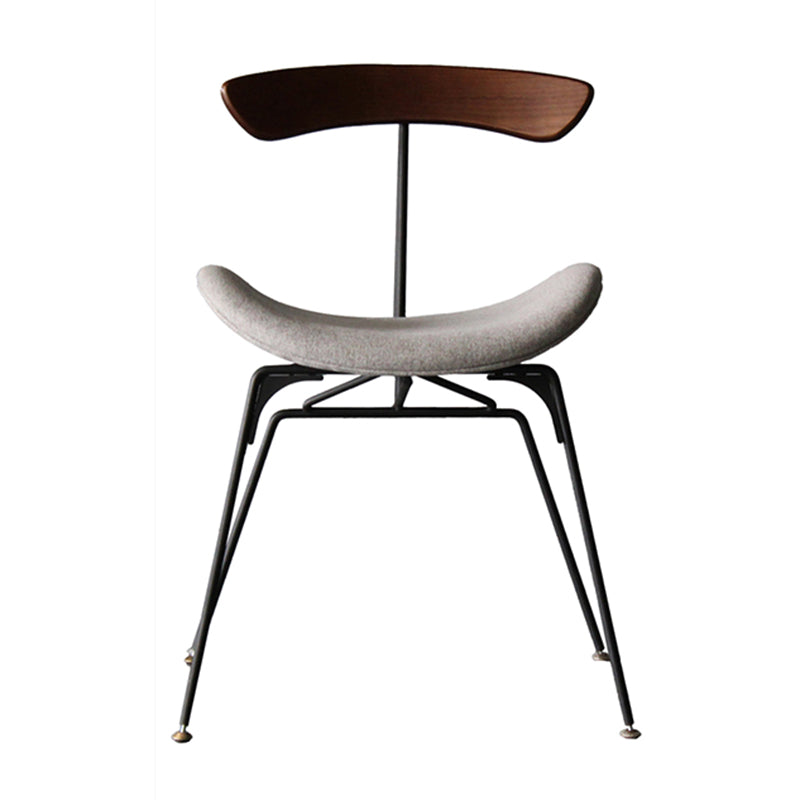 Contemporary Metal Kitchen Dining Rooms Chair Open Back Side Chairs Sets Clearhalo ' kitchen&dining_furn' 'Dining Chairs' 'Dining Tables & Seating' 'dining_chair' 'furn' 'furn_dining_chair' 'Furniture' 'furniture_dining_chair' 'Kitchen & Dining Furniture' 'kitchen' 3573726