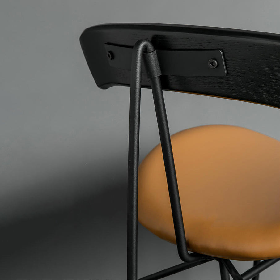 Contemporary Metal Kitchen Dining Rooms Chair Open Back Side Chairs Sets Clearhalo ' kitchen&dining_furn' 'Dining Chairs' 'Dining Tables & Seating' 'dining_chair' 'furn' 'furn_dining_chair' 'Furniture' 'furniture_dining_chair' 'Kitchen & Dining Furniture' 'kitchen' 3573728