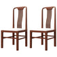 Traditional 19'' Wide Wood Dining Side Chair Slat Back Chair for Home Use Walnut Upholstered 2 Piece Set Clearhalo ' kitchen&dining_furn' 'Dining Chairs' 'Dining Tables & Seating' 'dining_chair' 'furn' 'furn_dining_chair' 'Furniture' 'furniture_dining_chair' 'Kitchen & Dining Furniture' 'kitchen' 3573758