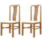 Traditional 19'' Wide Wood Dining Side Chair Slat Back Chair for Home Use Wood Upholstered 2 Piece Set Clearhalo ' kitchen&dining_furn' 'Dining Chairs' 'Dining Tables & Seating' 'dining_chair' 'furn' 'furn_dining_chair' 'Furniture' 'furniture_dining_chair' 'Kitchen & Dining Furniture' 'kitchen' 3573769