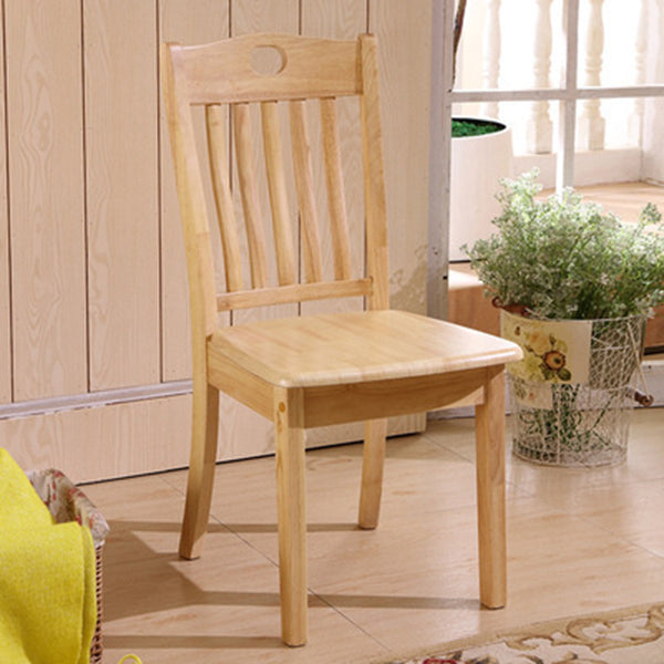 Traditional Style Solid Wood Side Chair Matte Finish Home Use Dining Chair Wood Slat Back 1 Piece Clearhalo ' kitchen&dining_furn' 'Dining Chairs' 'Dining Tables & Seating' 'dining_chair' 'furn' 'furn_dining_chair' 'Furniture' 'furniture_dining_chair' 'Kitchen & Dining Furniture' 'kitchen' 3573782