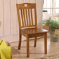 Traditional Style Solid Wood Side Chair Matte Finish Home Use Dining Chair Dark Wood Slat Back 1 Piece Clearhalo ' kitchen&dining_furn' 'Dining Chairs' 'Dining Tables & Seating' 'dining_chair' 'furn' 'furn_dining_chair' 'Furniture' 'furniture_dining_chair' 'Kitchen & Dining Furniture' 'kitchen' 3573803
