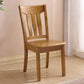 Traditional Style Solid Wood Side Chair Matte Finish Home Use Dining Chair Light Wood Slat Back 1 Piece Clearhalo ' kitchen&dining_furn' 'Dining Chairs' 'Dining Tables & Seating' 'dining_chair' 'furn' 'furn_dining_chair' 'Furniture' 'furniture_dining_chair' 'Kitchen & Dining Furniture' 'kitchen' 3573815