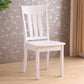 Traditional Style Solid Wood Side Chair Matte Finish Home Use Dining Chair White Slat Back 1 Piece Clearhalo ' kitchen&dining_furn' 'Dining Chairs' 'Dining Tables & Seating' 'dining_chair' 'furn' 'furn_dining_chair' 'Furniture' 'furniture_dining_chair' 'Kitchen & Dining Furniture' 'kitchen' 3573827