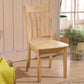 Traditional Style Solid Wood Side Chair Matte Finish Home Use Dining Chair Flaxen Slat Back 1 Piece Clearhalo ' kitchen&dining_furn' 'Dining Chairs' 'Dining Tables & Seating' 'dining_chair' 'furn' 'furn_dining_chair' 'Furniture' 'furniture_dining_chair' 'Kitchen & Dining Furniture' 'kitchen' 3573845