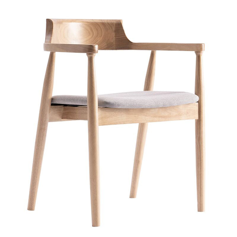 Solid Wood Contemporary Style Indoor Chair Open Back Dining Side Chairs Clearhalo ' kitchen&dining_furn' 'Dining Chairs' 'Dining Tables & Seating' 'dining_chair' 'furn' 'furn_dining_chair' 'Furniture' 'furniture_dining_chair' 'Kitchen & Dining Furniture' 'kitchen' 3573910