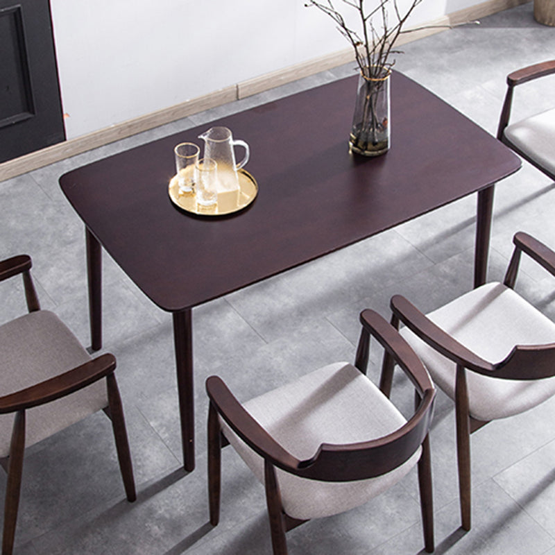 Solid Wood Contemporary Style Indoor Chair Open Back Dining Side Chairs Clearhalo ' kitchen&dining_furn' 'Dining Chairs' 'Dining Tables & Seating' 'dining_chair' 'furn' 'furn_dining_chair' 'Furniture' 'furniture_dining_chair' 'Kitchen & Dining Furniture' 'kitchen' 3573925