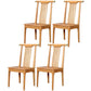 Traditional Solid Wood Dining Chairs Slat Back Dining Side Chair for Home Natural 4 Piece Set Clearhalo ' kitchen&dining_furn' 'Dining Chairs' 'Dining Tables & Seating' 'dining_chair' 'furn' 'furn_dining_chair' 'Furniture' 'furniture_dining_chair' 'Kitchen & Dining Furniture' 'kitchen' 3573936