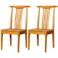 Traditional Solid Wood Dining Chairs Slat Back Dining Side Chair for Home Brown 2 Piece Set Clearhalo ' kitchen&dining_furn' 'Dining Chairs' 'Dining Tables & Seating' 'dining_chair' 'furn' 'furn_dining_chair' 'Furniture' 'furniture_dining_chair' 'Kitchen & Dining Furniture' 'kitchen' 3573940