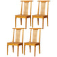 Traditional Solid Wood Dining Chairs Slat Back Dining Side Chair for Home Brown 4 Piece Set Clearhalo ' kitchen&dining_furn' 'Dining Chairs' 'Dining Tables & Seating' 'dining_chair' 'furn' 'furn_dining_chair' 'Furniture' 'furniture_dining_chair' 'Kitchen & Dining Furniture' 'kitchen' 3573942