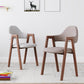 Contemporary Brown Kitchen Dining Arm Chair Wood Opening Back Dining Arm Chair Clearhalo ' kitchen&dining_furn' 'Dining Chairs' 'Dining Tables & Seating' 'dining_chair' 'furn' 'furn_dining_chair' 'Furniture' 'furniture_dining_chair' 'Kitchen & Dining Furniture' 'kitchen' 3573972