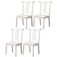 Traditional 18'' Wide Wood Dining Side Chair Slat Back Chair for Home Use White 4 Piece Set Clearhalo ' kitchen&dining_furn' 'Dining Chairs' 'Dining Tables & Seating' 'dining_chair' 'furn' 'furn_dining_chair' 'Furniture' 'furniture_dining_chair' 'Kitchen & Dining Furniture' 'kitchen' 3574042