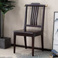Traditional 18'' Wide Wood Dining Side Chair Slat Back Chair for Home Use Clearhalo ' kitchen&dining_furn' 'Dining Chairs' 'Dining Tables & Seating' 'dining_chair' 'furn' 'furn_dining_chair' 'Furniture' 'furniture_dining_chair' 'Kitchen & Dining Furniture' 'kitchen' 3574043