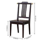 Traditional 18'' Wide Wood Dining Side Chair Slat Back Chair for Home Use Clearhalo ' kitchen&dining_furn' 'Dining Chairs' 'Dining Tables & Seating' 'dining_chair' 'furn' 'furn_dining_chair' 'Furniture' 'furniture_dining_chair' 'Kitchen & Dining Furniture' 'kitchen' 3574052