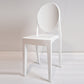 Plastic Chairs Modern Kitchen Side Chair of 13'' Wide Open Back Dining Side Chair White 1 Piece Clearhalo ' kitchen&dining_furn' 'Dining Chairs' 'Dining Tables & Seating' 'dining_chair' 'furn' 'furn_dining_chair' 'Furniture' 'furniture_dining_chair' 'Kitchen & Dining Furniture' 'kitchen' 3574183