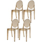 Plastic Chairs Modern Kitchen Side Chair of 13'' Wide Open Back Dining Side Chair Gold 4 Piece Set Clearhalo ' kitchen&dining_furn' 'Dining Chairs' 'Dining Tables & Seating' 'dining_chair' 'furn' 'furn_dining_chair' 'Furniture' 'furniture_dining_chair' 'Kitchen & Dining Furniture' 'kitchen' 3574188