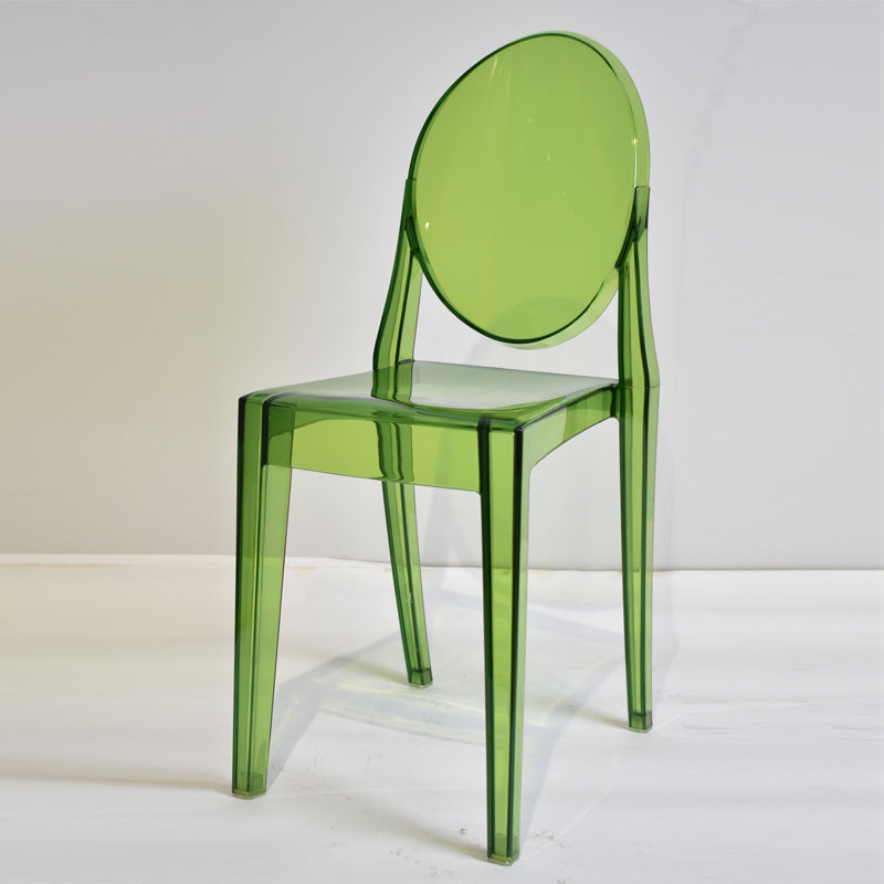 Plastic Chairs Modern Kitchen Side Chair of 13'' Wide Open Back Dining Side Chair Peacock Green 1 Piece Clearhalo ' kitchen&dining_furn' 'Dining Chairs' 'Dining Tables & Seating' 'dining_chair' 'furn' 'furn_dining_chair' 'Furniture' 'furniture_dining_chair' 'Kitchen & Dining Furniture' 'kitchen' 3574192