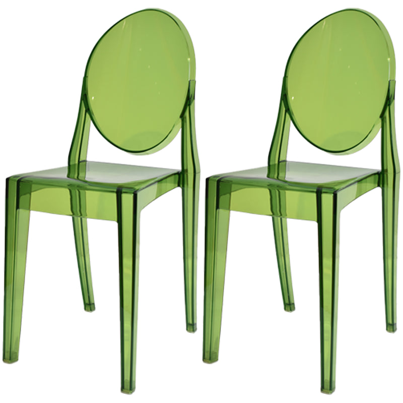 Plastic Chairs Modern Kitchen Side Chair of 13'' Wide Open Back Dining Side Chair Peacock Green 2 Piece Set Clearhalo ' kitchen&dining_furn' 'Dining Chairs' 'Dining Tables & Seating' 'dining_chair' 'furn' 'furn_dining_chair' 'Furniture' 'furniture_dining_chair' 'Kitchen & Dining Furniture' 'kitchen' 3574193
