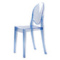 Plastic Chairs Modern Kitchen Side Chair of 13'' Wide Open Back Dining Side Chair Light Blue 1 Piece Clearhalo ' kitchen&dining_furn' 'Dining Chairs' 'Dining Tables & Seating' 'dining_chair' 'furn' 'furn_dining_chair' 'Furniture' 'furniture_dining_chair' 'Kitchen & Dining Furniture' 'kitchen' 3574198