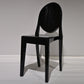 Plastic Chairs Modern Kitchen Side Chair of 13'' Wide Open Back Dining Side Chair Black 1 Piece Clearhalo ' kitchen&dining_furn' 'Dining Chairs' 'Dining Tables & Seating' 'dining_chair' 'furn' 'furn_dining_chair' 'Furniture' 'furniture_dining_chair' 'Kitchen & Dining Furniture' 'kitchen' 3574201